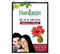 Banjara's Black Henna Hibiscus + Henna - Healthy Natural Black - 50 g