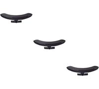 Banjo Armrest Replacement 3pcs Set, Zinc Alloy Mirror Finish Single Leg Design for Musician Use