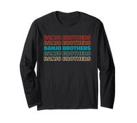 Banjo Bluegrass Fingerpicking - Folk Country Music Banjo Long Sleeve T-Shirt