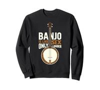 Banjo Bluegrass - Fingerpicking Folk Country Music Banjo Sweatshirt