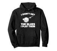 Banjo Bluegrass Folk Country Music - Fingerpicking Banjo Pullover Hoodie