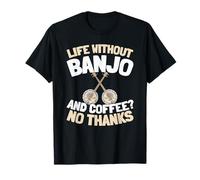Banjo Bluegrass - Folk Country Music Fingerpicking Banjo T-Shirt