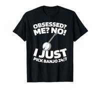 Banjo Bluegrass - Folk Country Music Fingerpicking Banjo T-Shirt