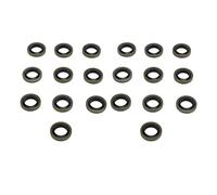 Banjo Bolt Fuel Sealing Washers 20Pcs Premium Rubber High Temperature Resistant 8mm 3918188 Replacement for 2500 3500 Cummins 5.9L 6.7L Engines