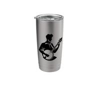 Banjo Boy Banjoist for Boys Stainless Steel Insulated Tumbler