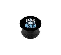 Banjo Brain Music Player PopSockets Adhesive PopGrip
