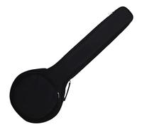 Banjo Case 14x3.5x39" Waterproof Oxford Cloth 5 String Banjo Gig Bag with Tote & Shoulder Straps Zipper Closure Black Case for Leaner & Professional Hard
