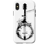 Banjo Country Music Stringed Instrument Case for iPhone X/XS