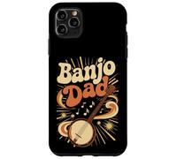 Banjo Dad Retro Bluegrass Country Music Father Case for iPhone 11 Pro Max