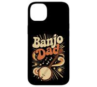 Banjo Dad Retro Bluegrass Country Music Father Case for iPhone 14 Plus
