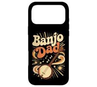 Banjo Dad Retro Bluegrass Country Music Father Case for iPhone 17 Pro Max