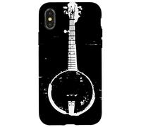 Banjo Drawing Bluegrass Music Case for iPhone X/XS