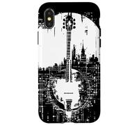 Banjo Drawing Folk Music Case for iPhone X/XS