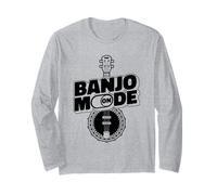 Banjo Fingerpicking - Bluegrass Folk Country Music Banjo Long Sleeve T-Shirt