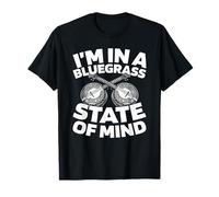 Banjo Fingerpicking - Folk Country Music Bluegrass Banjo T-Shirt