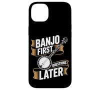 Banjo First Questions Later Bluegrass Banjo Case for iPhone 14 Plus