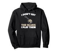 Banjo Folk Country Music - Bluegrass Fingerpicking Banjo Pullover Hoodie
