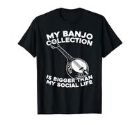 Banjo Folk Country Music Bluegrass - Fingerpicking Banjo T-Shirt
