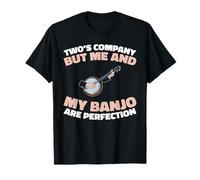Banjo Folk Country Music - Fingerpicking Bluegrass Banjo T-Shirt
