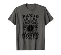 Banjo Folk Country Music - Fingerpicking Bluegrass Banjo T-Shirt