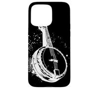 Banjo Graphic Bluegrass Music Case for iPhone 15 Pro Max