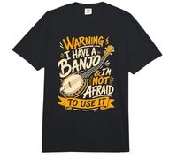Banjo Guitar Bluegrass Banjolele Comfort Colors Adult Heavyweight T-Shirt