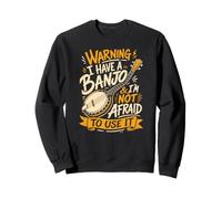 Banjo Guitar Bluegrass Banjolele Sweatshirt