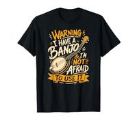 Banjo Guitar Bluegrass Banjolele T-Shirt