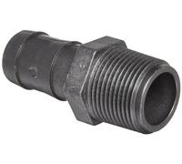 Banjo HB050-075 Polypropylene Hose Fitting, Adapter, 1/2" NPT Male x 3/4" Barbed