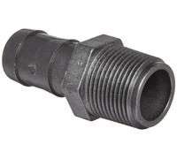 Banjo HB100 Polypropylene Hose Fitting, Adapter, 1" NPT Male x 1" Barbed