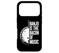 Banjo Is The Bacon Of Music, Bluegrass Banjo Player Case for iPhone 17 Pro