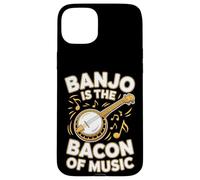 Banjo Is The Bacon Of Music Funny Banjo Player Case for iPhone 15 Plus