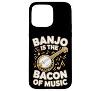 Banjo Is The Bacon Of Music Funny Banjo Player Case for iPhone 15 Pro Max