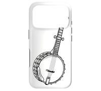 Banjo Line Art Bluegrass Artist Case for iPhone 17 Pro