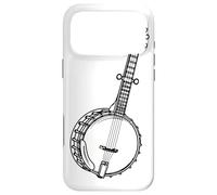 Banjo Line Art Bluegrass Artist Case for iPhone 17 Pro Max