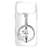 Banjo Line Art Bluegrass Music Case for iPhone 17 Pro Max