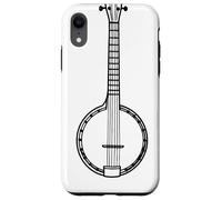 Banjo One Line Drawing Country Music Case for iPhone XR
