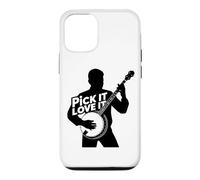 Banjo Pick love Country music Folk Bluegrass banjo player Case for iPhone 12/12 Pro