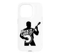 Banjo Pick love Country music Folk Bluegrass banjo player Case for iPhone 15 Pro