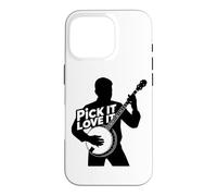 Banjo Pick love Country music Folk Bluegrass banjo player Case for iPhone 16 Pro