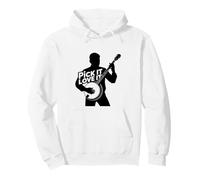 Banjo Pick love Country music Folk Bluegrass banjo player Pullover Hoodie