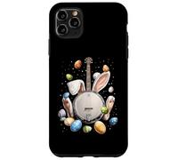 Banjo Player Banjoist Instrument Easter Rabbit Eggs Bunny Case for iPhone 11 Pro Max