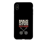 Banjo Player Bluegrass Crew Pluck Life Folk Music Legend Case for iPhone XS Max