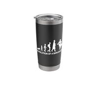 Banjo Player Evolution Banjo Lover Bluegrass Music Stainless Steel Insulated Tumbler