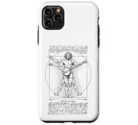 Banjo Player Vitruvian Man Leonardo Da Vinci Country Music Case for iPhone 11 Pro Max