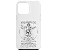 Banjo Player Vitruvian Man Leonardo Da Vinci Country Music Case for iPhone 13 Pro Max