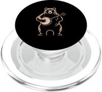 Banjo Playing Bear Bluegrass Country Music PopSockets PopGrip for MagSafe