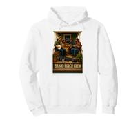 BANJO PORCH CREW Bluegrass Folk String Session Pullover Hoodie