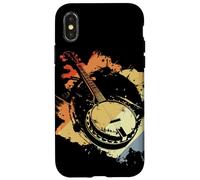 Banjo Retro Style Country Music Case for iPhone X/XS