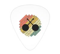 Banjo Silhouette Guitar Picks Plectrums For Guitar Bass 12 Pack